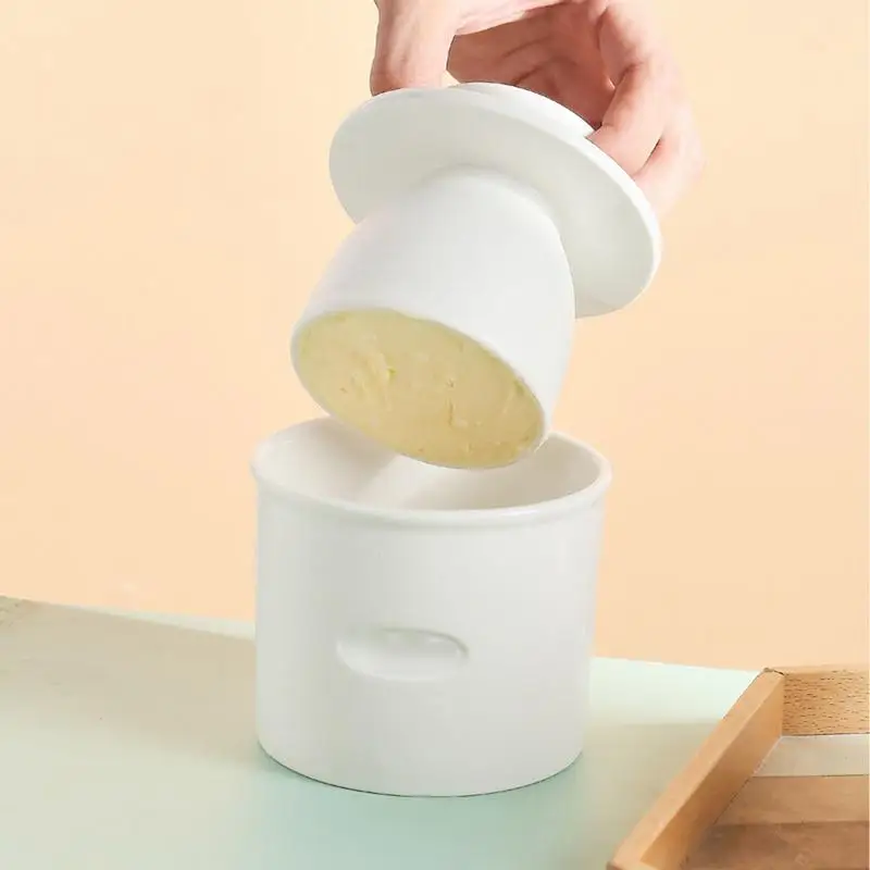 Sturdy Ceramic Butter Dish with Lid for Freshness