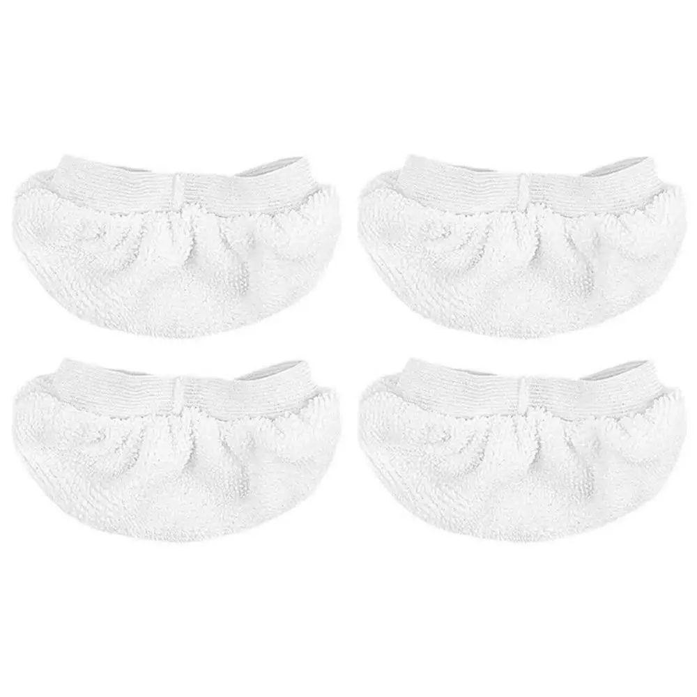 Confezione da 5 NUOVI cuscinetti per pulitore a vapore multiuso Cuscinetti per vapori riutilizzabili durevoli Panno per vapore in microfibra universale per bagno - immagine 2