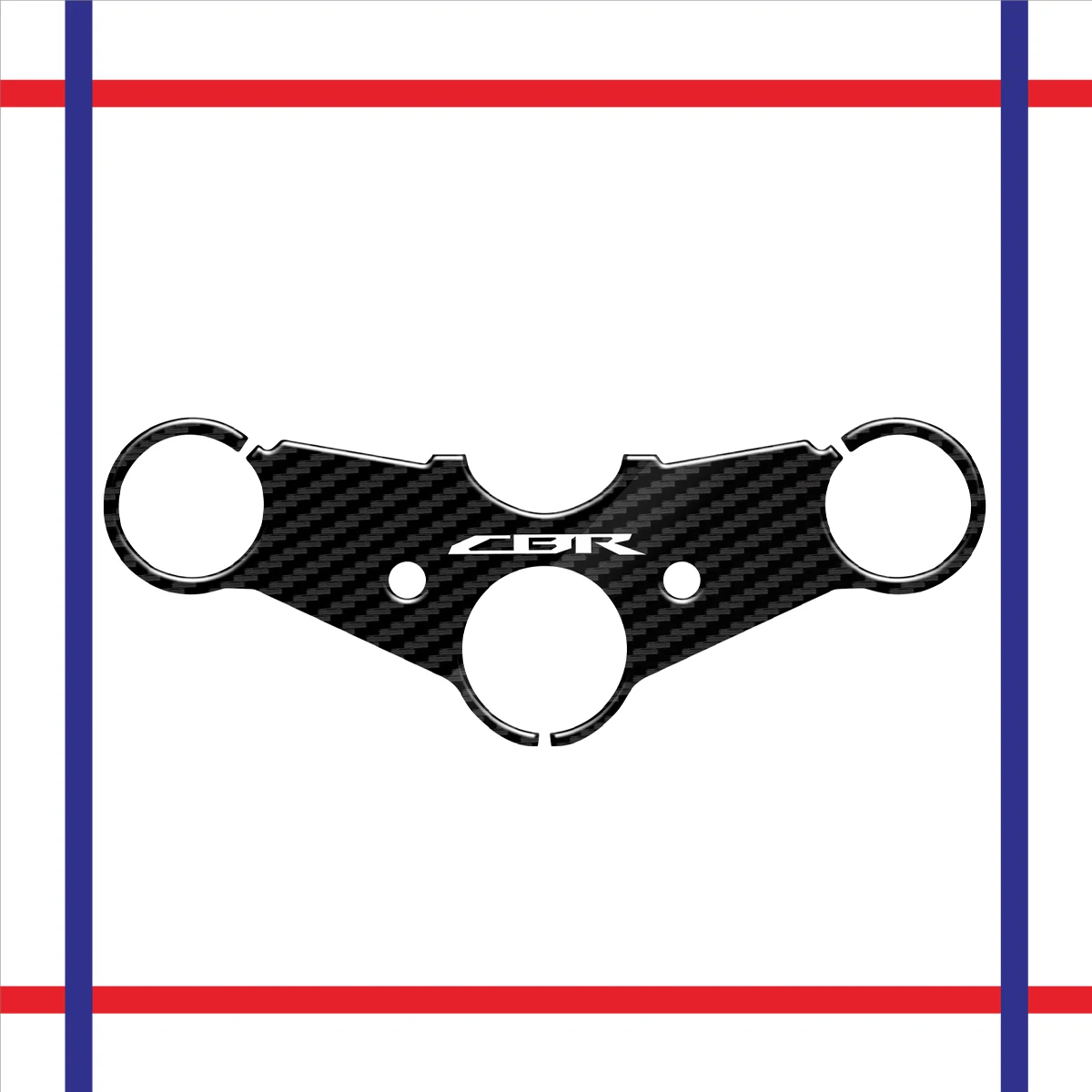 For HONDA CBR400 1999-2007 Motorcycle Steering Bracket Cover Decal Sticker Oil Tank Fuel Gas Fork Sticker for land rover discovery sport jaguar xe xf steering wheel multi function button steering wheel switch button cover auto parts