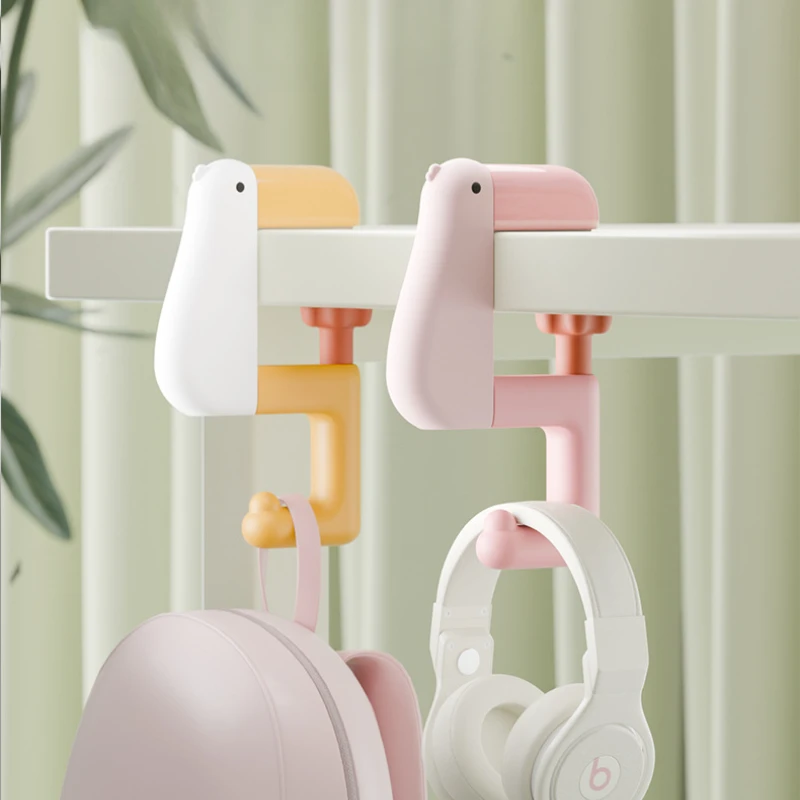 Portable Hook for Hanging Decor and Handbag – Non-Punching Wall Hanger & Table Accessory for Home, Office, or Student Use