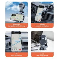 SEAMETAL Sucker Car Phone Holder Mount Stand Suction Cup Smartphone Mobile Cell Support in Car Bracket for Iphone Xiaomi Huawei - Image 5