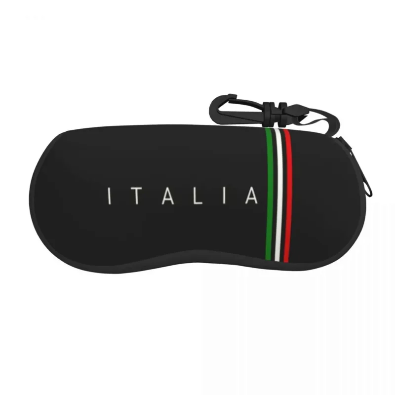

Italy Flag Eyeglass Glasses Case Men Women Soft Italy Qatar Sunglasses Protective Box