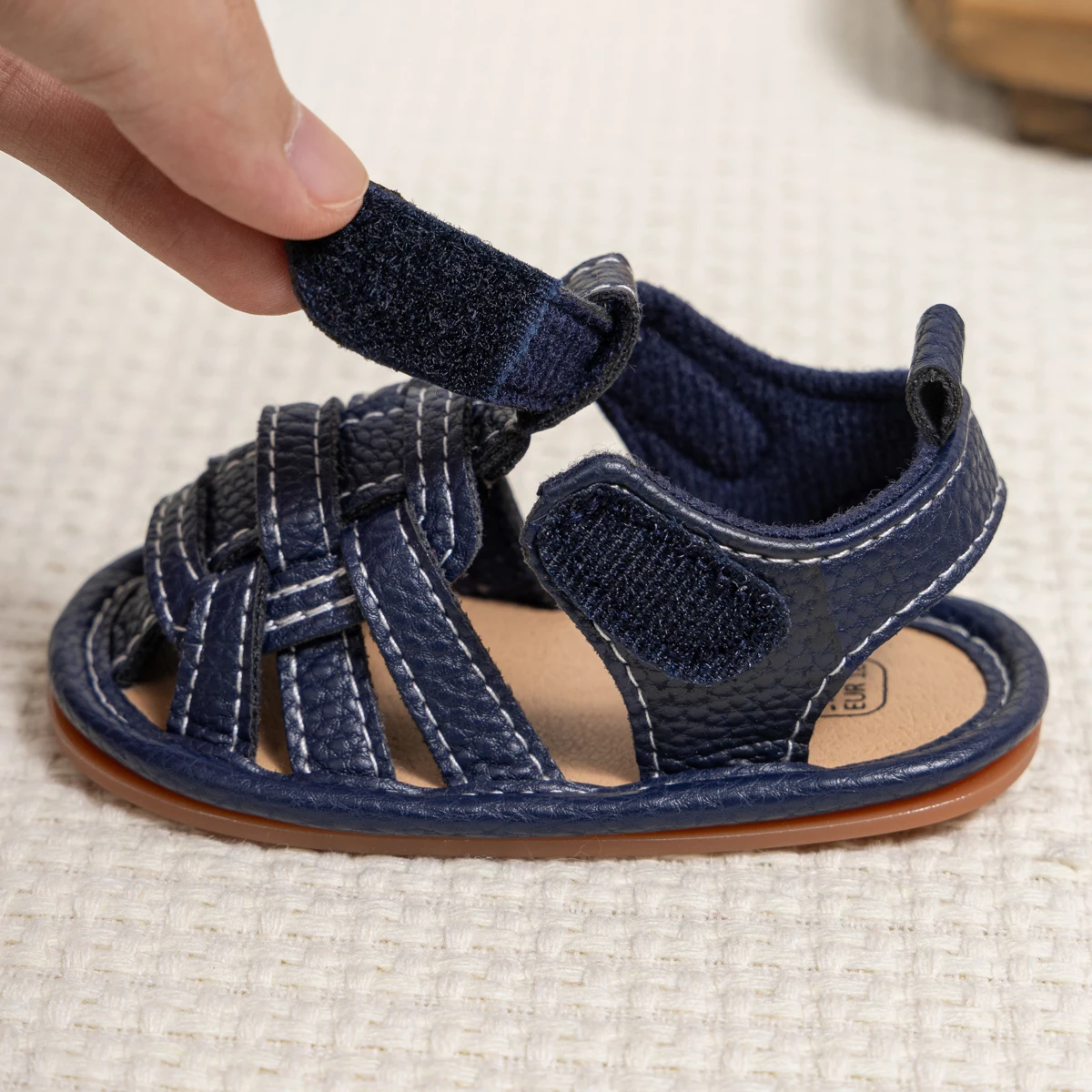 KIDSUN Summer Breathable Baby Girls Boys Sandals Infant Casual Soft Rubber Sole Anti slip Baby Shoes Toddler Outdoor Walks Shoes 5