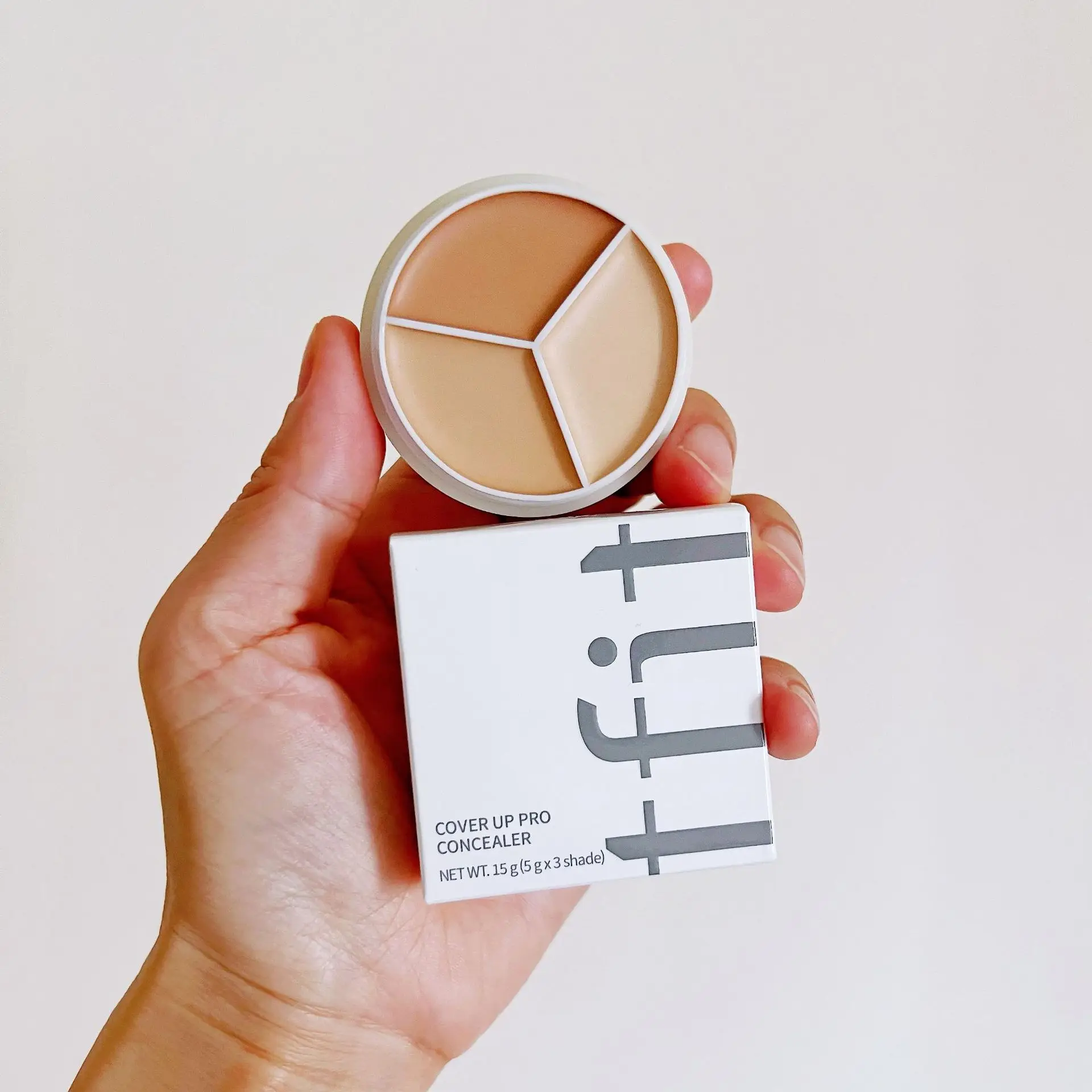 Korea Tfit 3 Color Concealer Palette Professional Makeup Face Eye Contour Face Spot Concealer Dark Circle Correcting Makeup liquid concealer makeup concealer waterproof concealer face concealer concealer palette concealer foundation cream