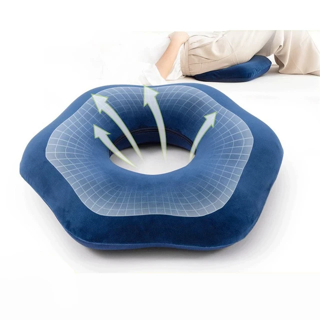Almohada de Donut para hemorroides, cojín para silla posnatal - AliExpress