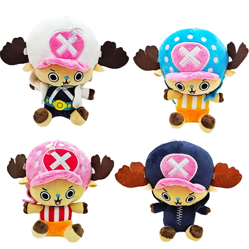 

20 см аниме One Piece Kawaii милая плюшевая игрушка Тони Чоппер мягкая смешная кукла для детей подарок на день рождения