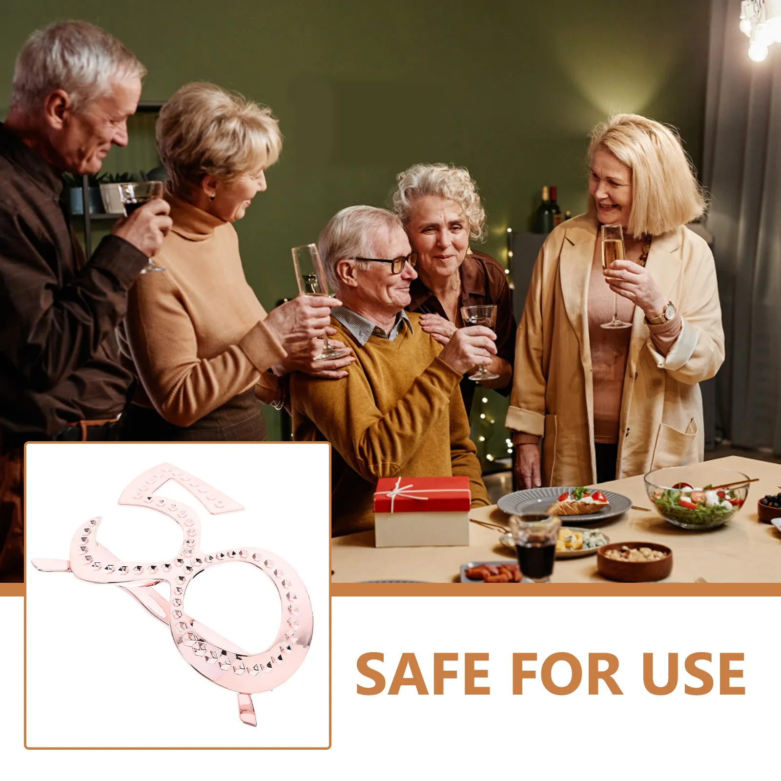 생일 파티 안경 사진 소품 참신한 안경 성인을 위한 재미있는 장식 프레임 축하용 가면 무도회 카니발 코스프레 50번째