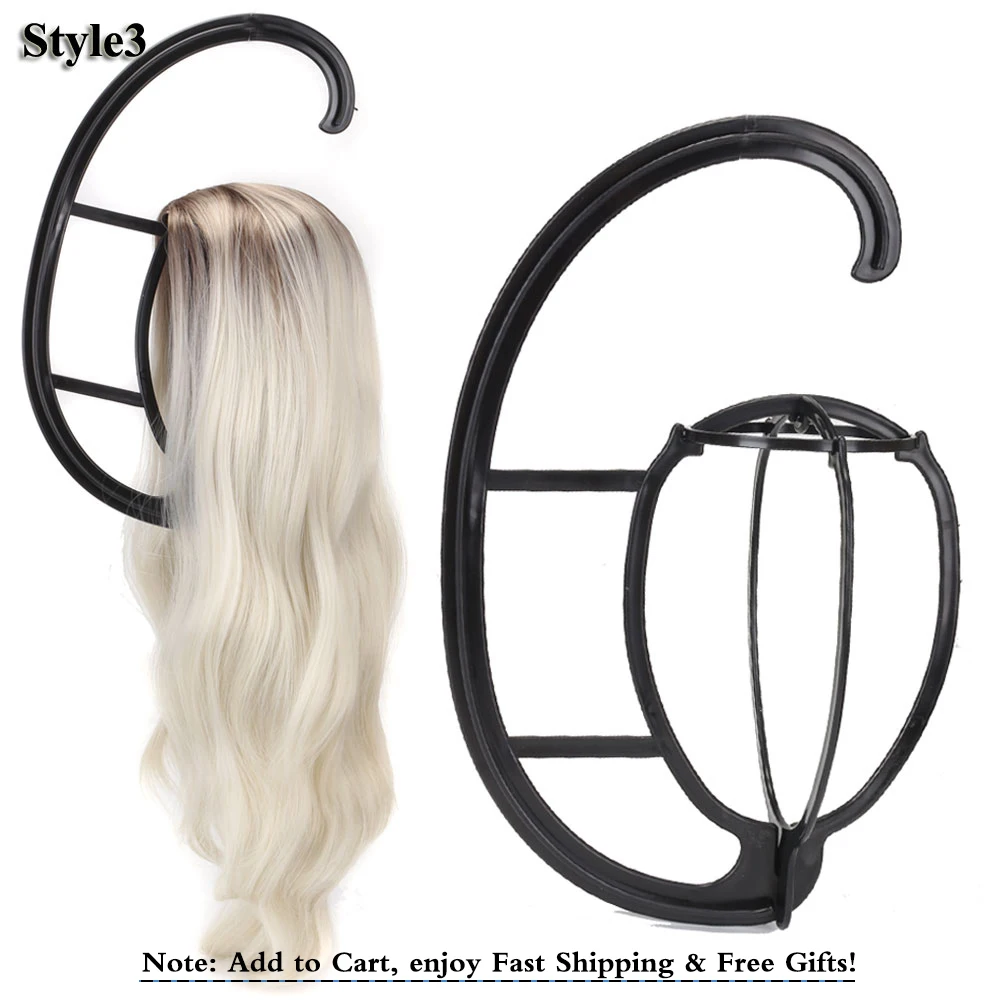 1Pc Colorful Plastic Wig Stand Portable Folding Wig Head Stand 18X36cm Head Holder For Displaying Wig Stand Wig Stand Holder Wig Head Mannequin Wig Storage Stand Mannequin Head Holder Mannequin Head Model