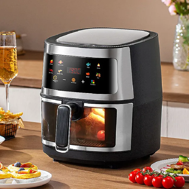 10L Stainless Steel Large-Capacity Air Fryer For Household 3