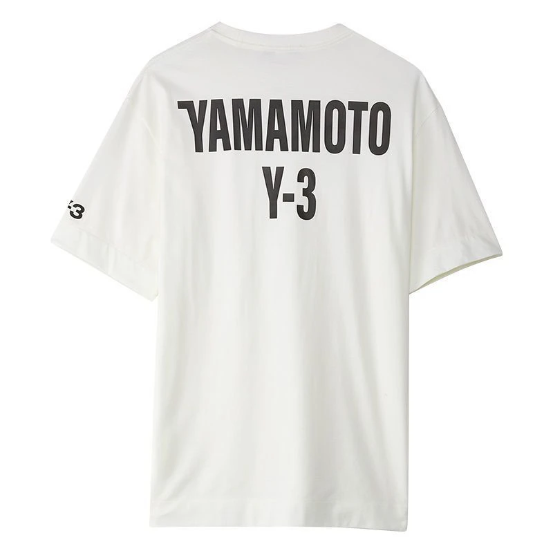 

Y-3 Tshirts 2023 New Pattern Dark Knight Autograph Letter Printing Men Women Round Neck Short Sleeved T-shirts Y3 Lovers Tee