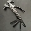 1pc 15 In 1 Multifunctional Hammer Stainless Steel Portable Folding Knife Pliers For Outdoor Survival Camping And Hiking 3