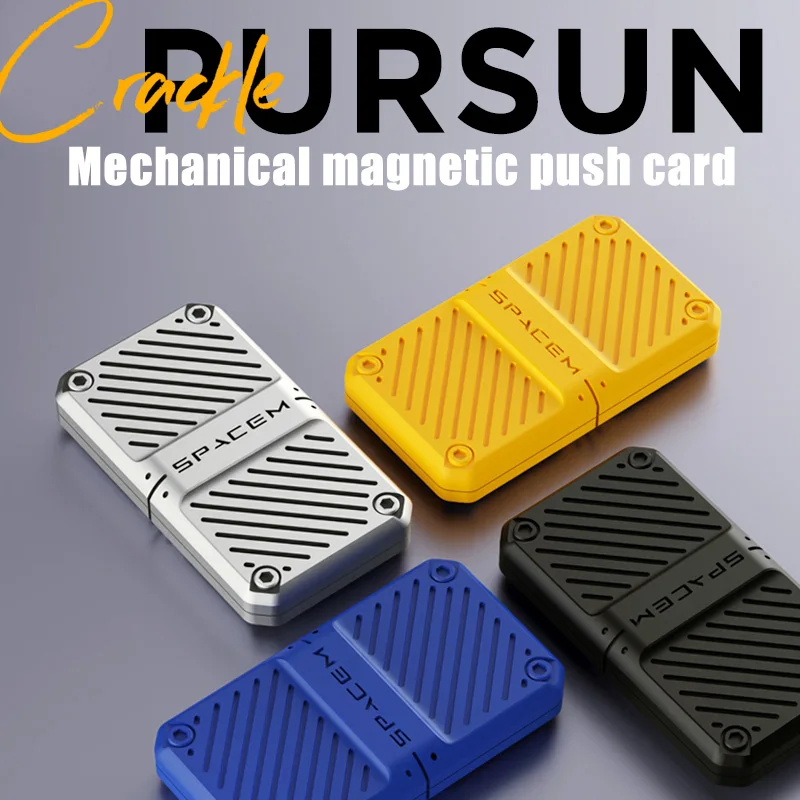 Mechanical Magnetic Push Sliders for Spinning EDC Office Trendy Decompression Toy Stress Releiver Slider Fidget Spinner Toys fidget toy,sensory fidget toy,finger sensory toy