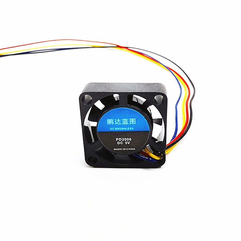 12V, 4Pin, 2cm, 2006, 20x20x6mm, 10000RPM, Novo, 2006