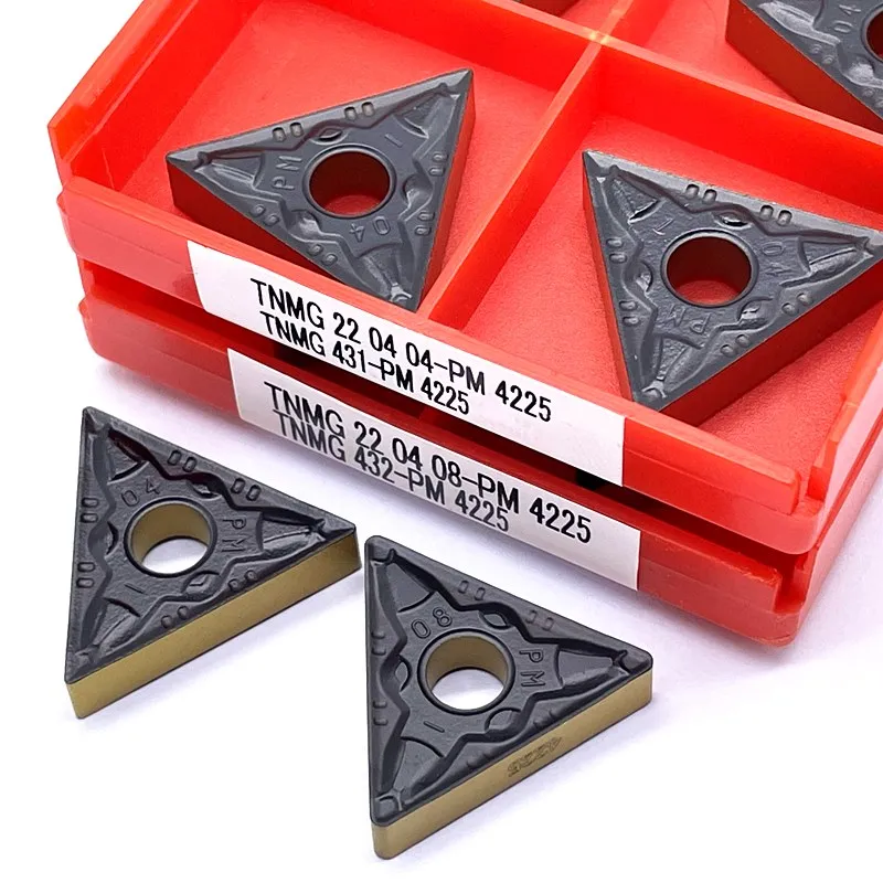 

10PCS TNMG220404 carbide inserts TNMG220404-PM 4225 TNMG220408-PM 4225