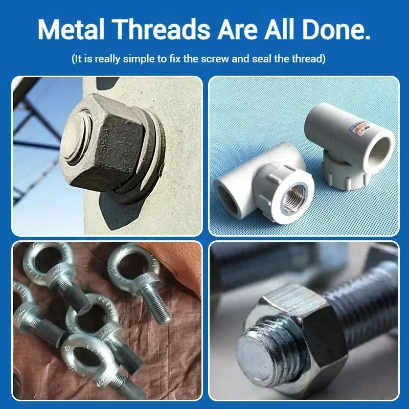 10ml Threadlocker Loctites 222 242 243 2632 263 Screw Glues Thread Locking Agents Anaerobic Strong Anti Loose DIY Repairs