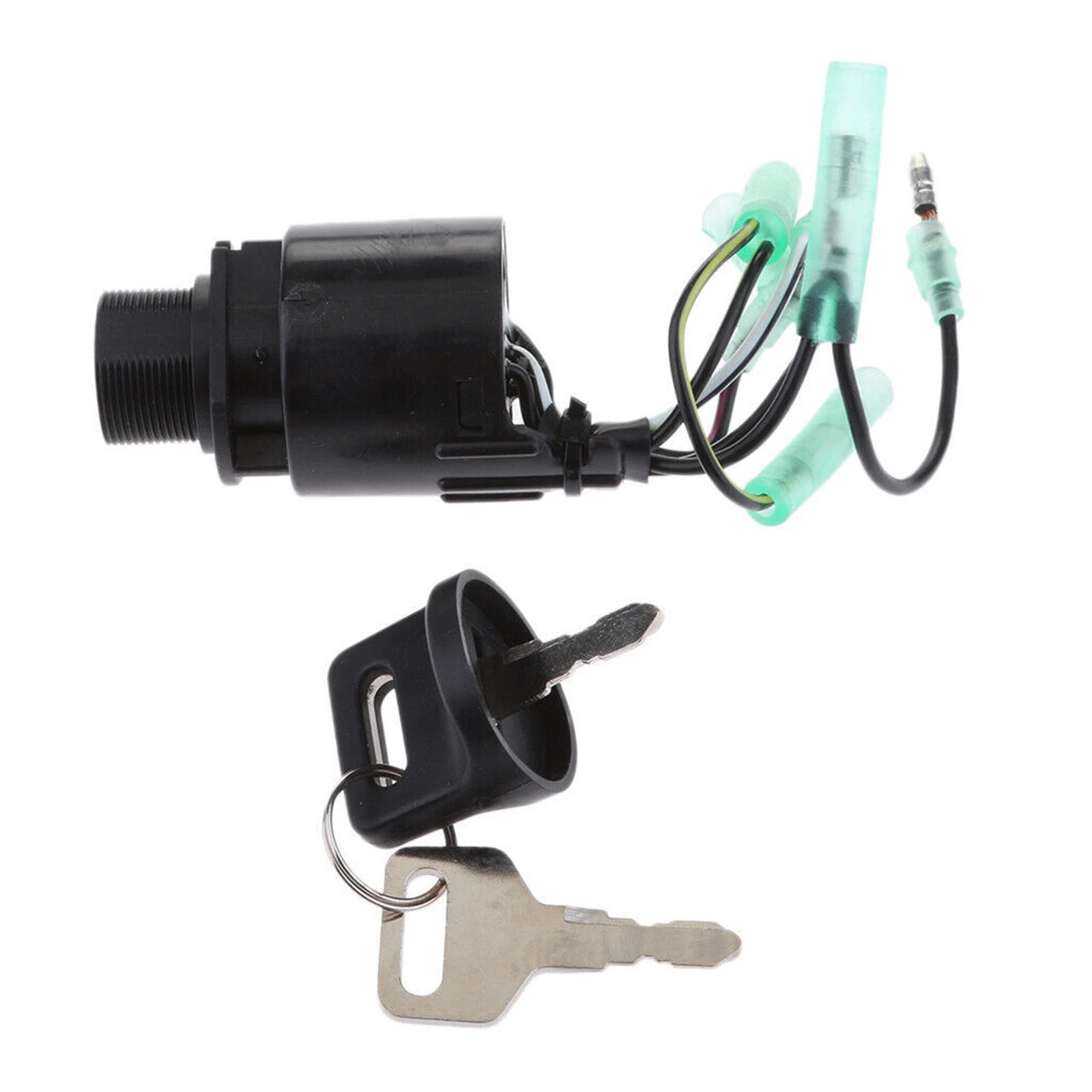 

Outboard Ignition Switch Lock Kit Assembly Cover W/ 2 Keys For Honda