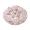 Thickened Chair Cushion Computer Office Seat Cushion Student Bench Mat Linen Breathable Mat Fabric Tatami Floor Cushion 6