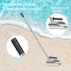Long Handle Sand Scoop Heavy Duty Stainless Steel Metal Detecting Sand Scoop with Long Handle for Underwater Treasure Hunting 3