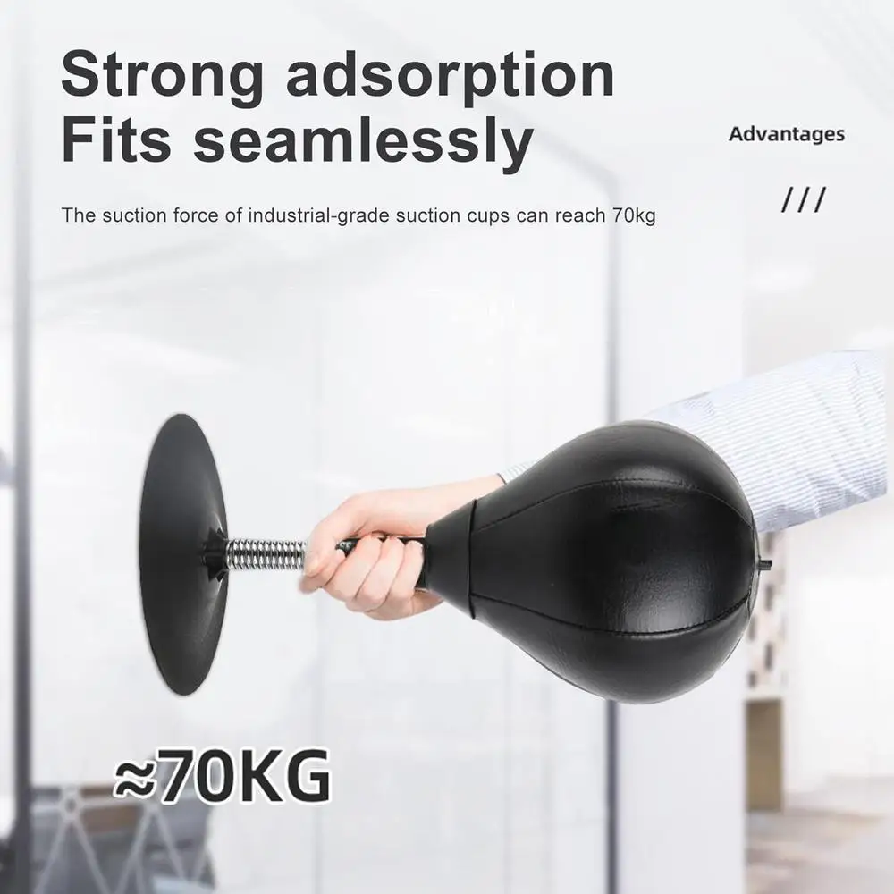 Tabletop Punching Bag With Suction Cup & Stand Boxing Speed Ball Boxing Equipment For Adults Children Funpunch Rage Bag