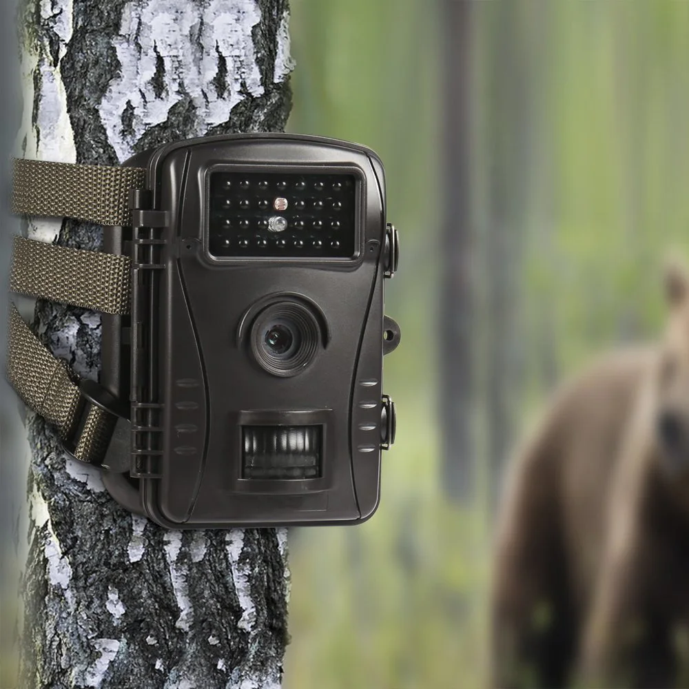 Hunting Trail Camera Game 1080p 12mp Scouting Surveillance Waterproof Digital Activated Wildlife