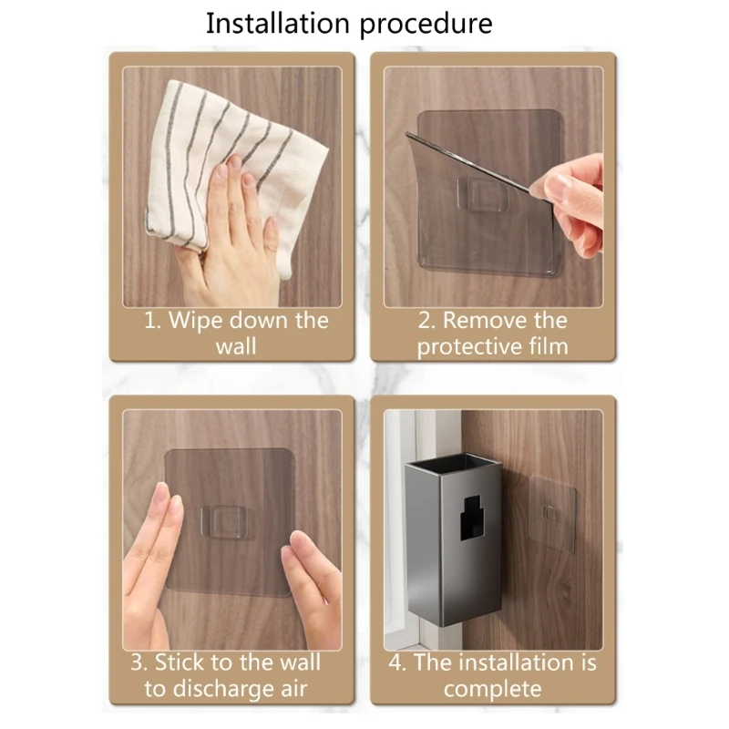 Fashion Chopsticks Holder Self Adhesive Mount Spoon Fork Holder Storage Box Keep Your Kitchen Neat Tableware Rack M4YD