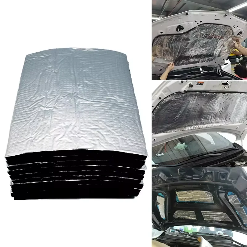 5mm Car Soundproofing And Insulation Pads Enhance The Heat Insulation And Noise Reduction Effect Of Car Box Trucks 1/5/10shee sound proof mat sound insulation mat heat insulation mat sound deadener mat