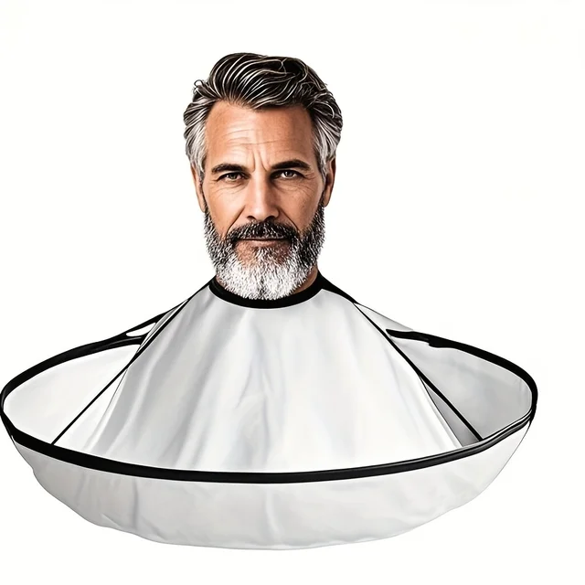 Cape de coiffure professionnelle de qualité salon – Antiadhésive, enveloppe de coiffure à col réglable, adaptée aux stylistes et aux coiffures 1