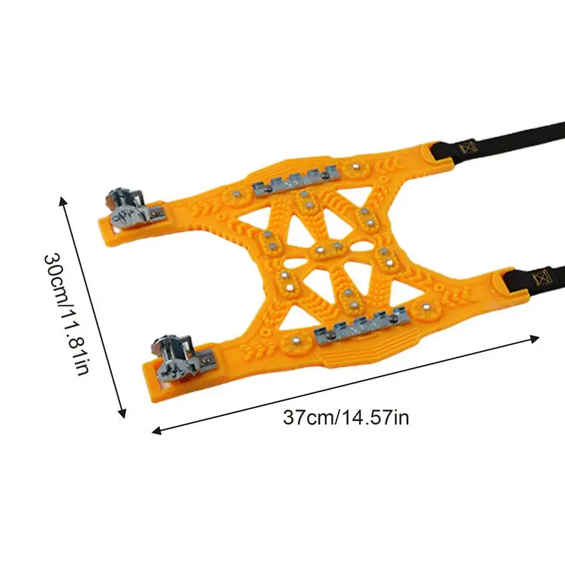 6pcs Car Snow Tire Chains Mud Tyre Wheels Thick Anti-Skid Belt For Car/SUV/Truck Portable Easy to Mount Emergency Traction Car