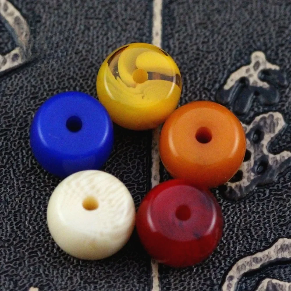 

Honey Resin Beeswax Yellow Amber Stripes Gems Wheels Abacus Spacer 10x7mm Loose Beads DIY Jewelry Making Necklace Bracelet