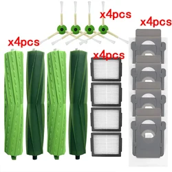 High-Efficiency Hepa Filter and Side Brush Replacement Kit for Robotic Vacuum Cleaners (16PCS SET A)