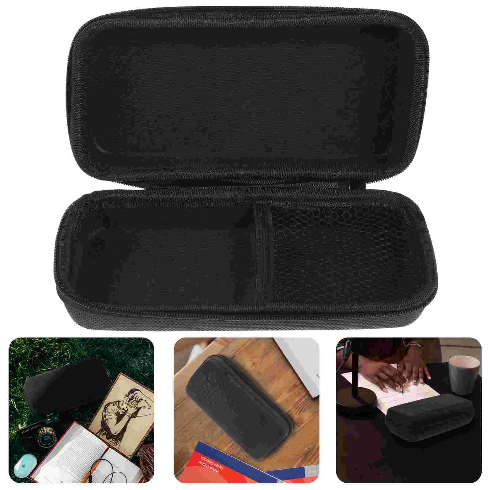 

Microphone Storage Box Protective Bag Carrying Case Pouch Shockproof Waterproof EVA Carry Bag Microphone Storage Box
