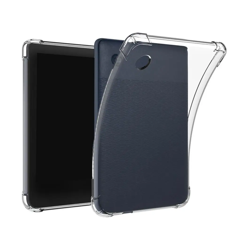 Cover In Tpu Trasparente Per Kobo Nia 6.0 Pollici Kobo Libra 2 7 Pollici Clara 2E Manica Morbida Anti-Caduta A Quattro Angoli R5R7
