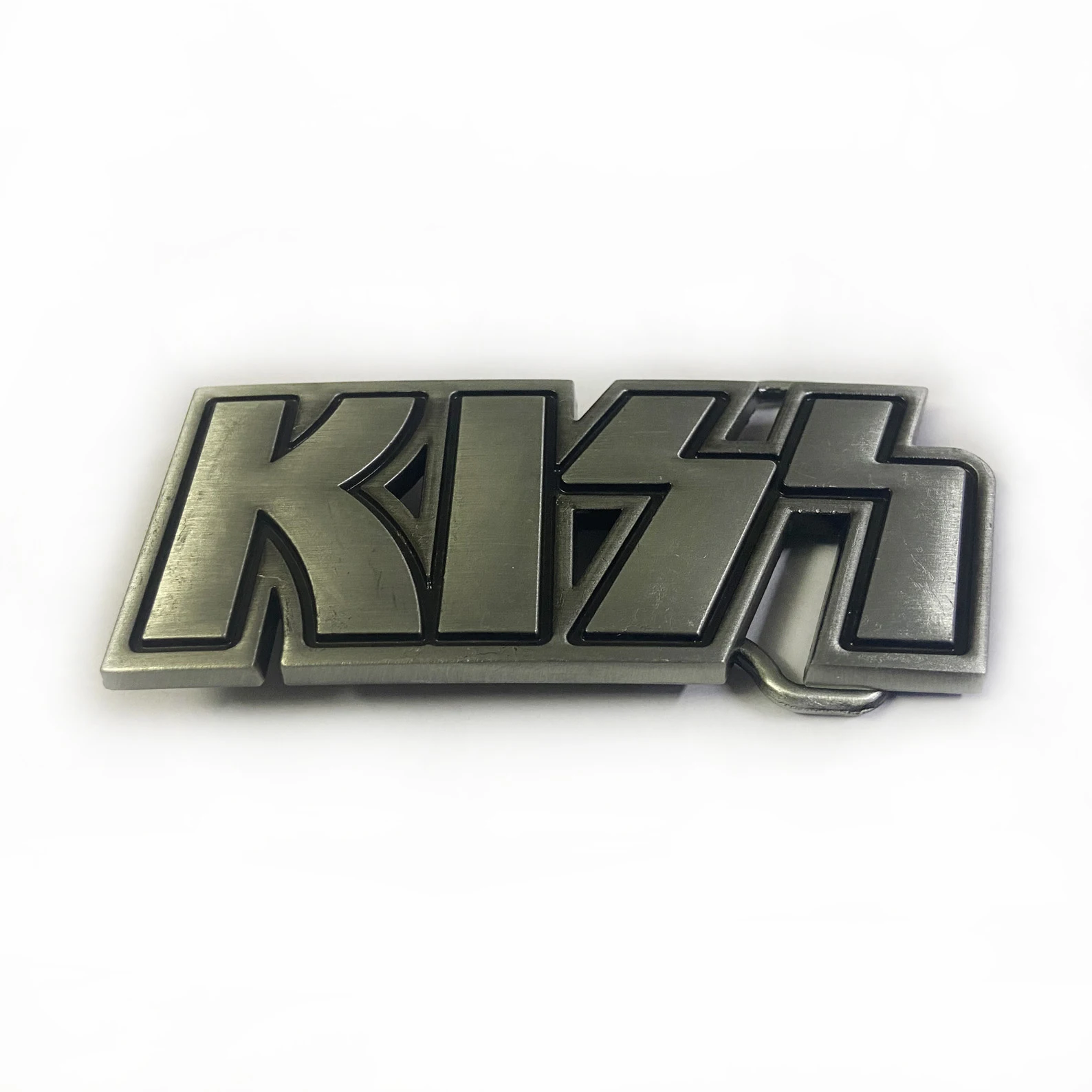 Фото WesBuck бренд Kiss металлическая пряжка для ремня ручной работы аксессуары для ремня Пояс сделай сам в Западном ковбойском стиле рок №2