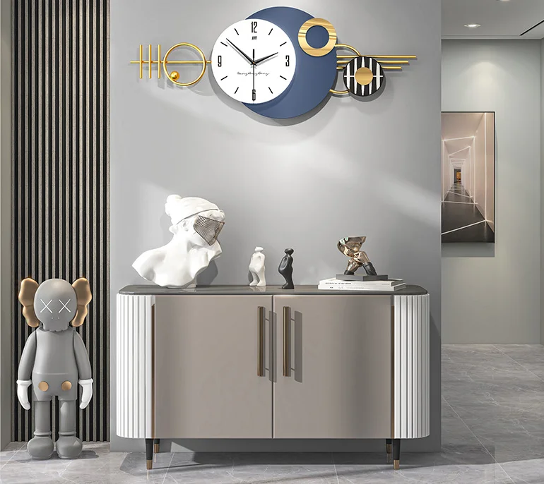 Grande Horloge Murale pour la Décoration du Salon