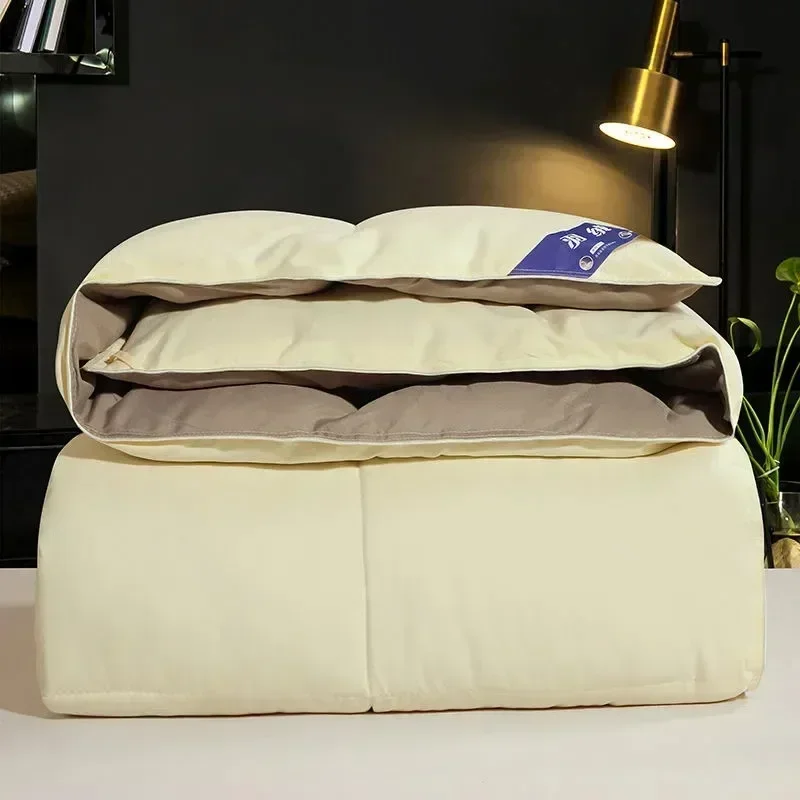 White Goose/Duck Down Comforter Duvet Winter Quilt Blanket Cotton Cover Twin Full Queen King Size