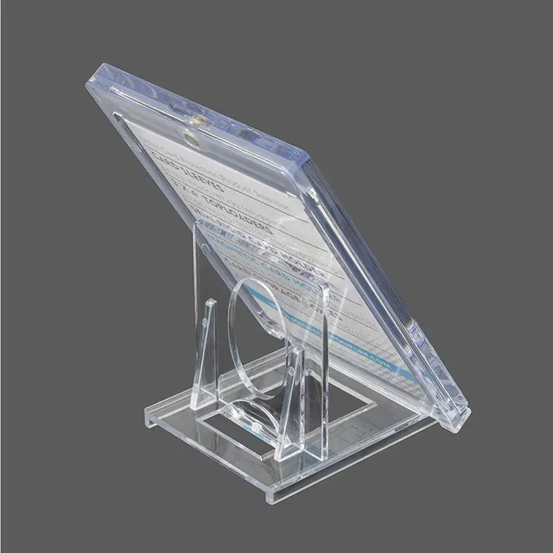 Magnetische Kartenhalter für Sammelkarten, Hartschalen-Schutzhülle aus Acryl, transparente Schutzhülle für Spiel-Baseball-Sportkarten – Detail 15