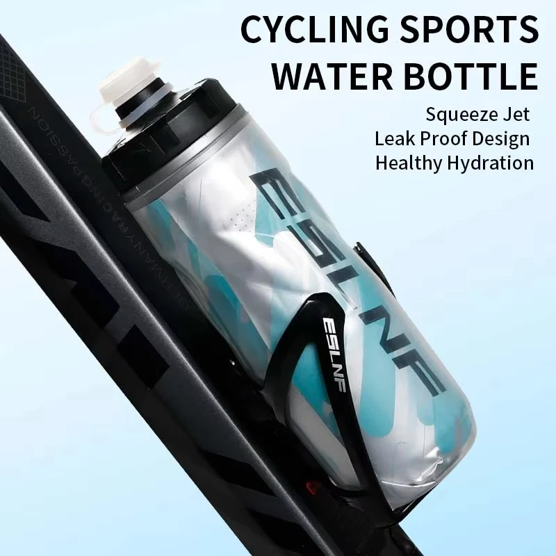 Water Bottle Bicycle Water Bottle Sports Bottle ESLNF Thermal Insulation Ice 610ml Mountain Road Car