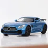 1:32 Mercedes Benz GTR AMG Sports car Simulation Diecast Metal Alloy Model car Sound Light Pull Back Collection Kids Toy A83 5