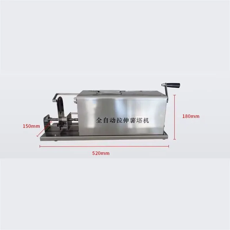 Commercial Automatic Stretch Stainless Steel Potato Slicer Potato Chip Cutting Machine Tornado Spiral Twisted Sticks
