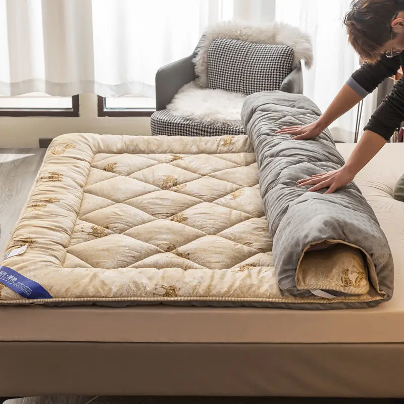 Australian Wool Mattress Pad Tatami Student Dormitory Single Double Bed