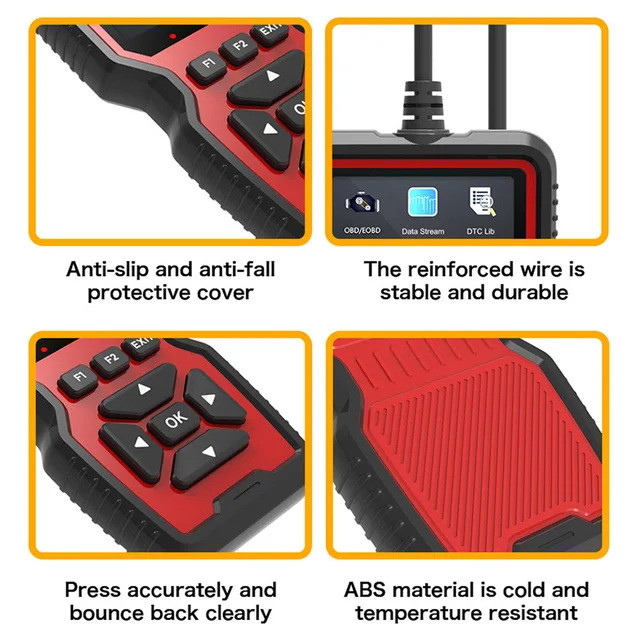 2023NEW OBD2 Scanner Car Fault Diagnosis Engine System Diagnostic Tool Lookup Code Reader Car Battery Voltage Diagnostic Tool - Image 4