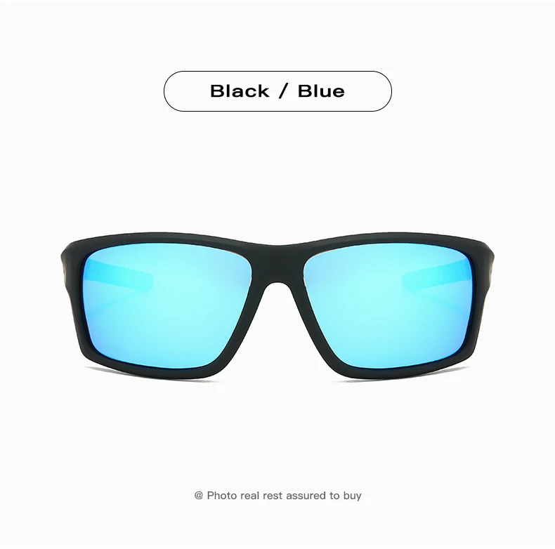 Karos Polarisierte Sonnenbrille für Männer und Frauen, UV400-Schutzbrille, leicht, Fahren, Radfahren, Angeln, quadratisch, modische Sonnenbrille – Detail 13