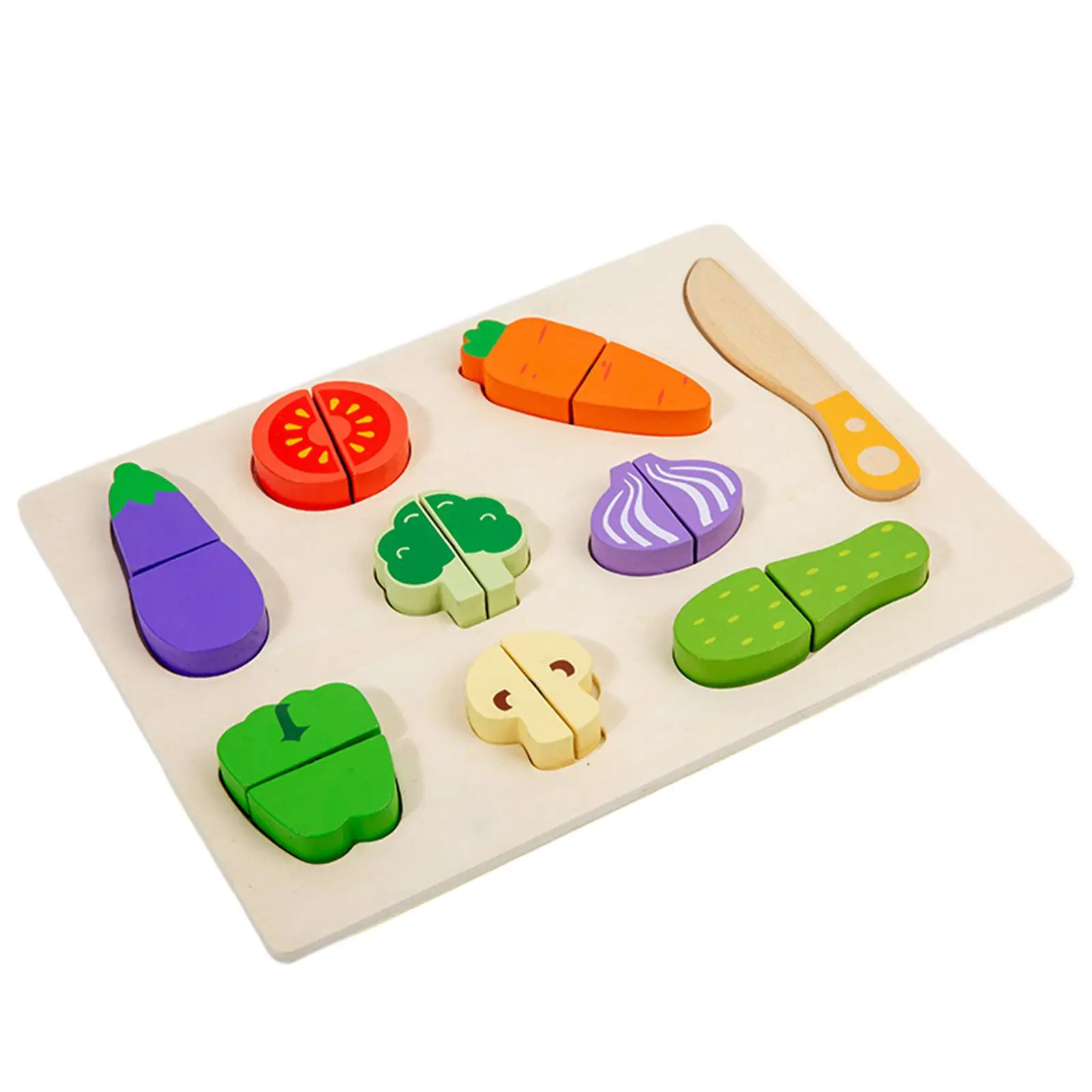 

Cutting Vegetables Kitchen Toys Wood Puzzle, Preschool Educational Kitchen Toys, Food Cutting Puzzle, Cutting Food Toy