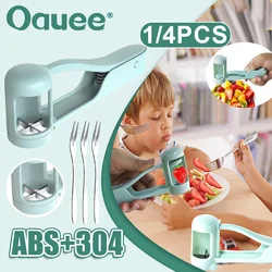 Tomato Slicer Cutter Grape Tools Cherry Fruit Salad Splitter Artifact for Toddlers Kitchen Accessories for Baby Fruit Cut Gadget