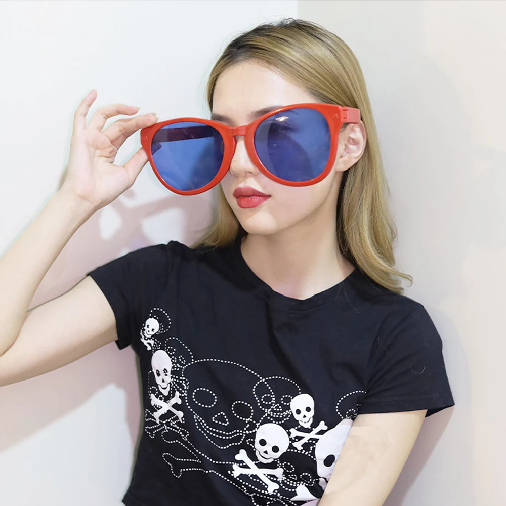 Riesige große übergroße Brille große riesige Neuheit lustige Neuheit Brille Bar Weihnachten Karneval Sonnenbrille Schatten Party-Phantasie – Detail 11