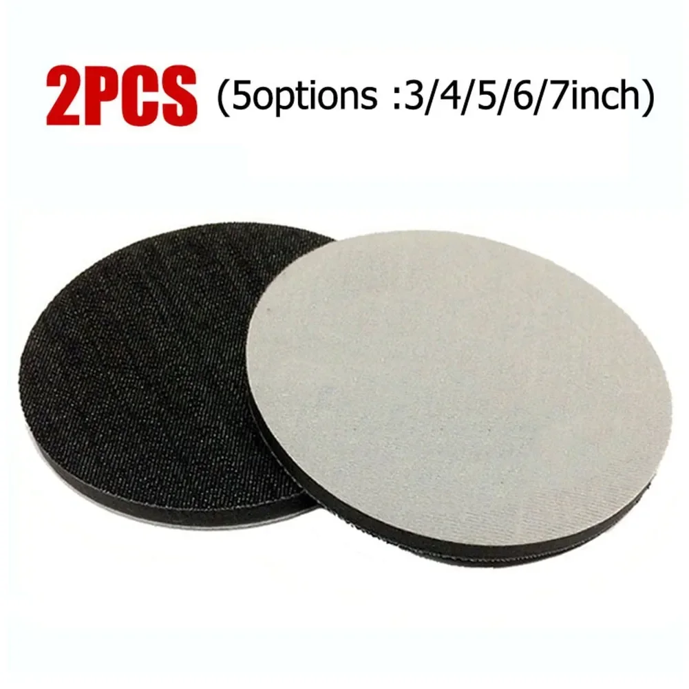 Denim Orange Peel Removal Pad Car Polishing Pad 2pcs 3/4/5/6/7inch Single Wetsanding Alternative Backing Plate Car Polisher NEW