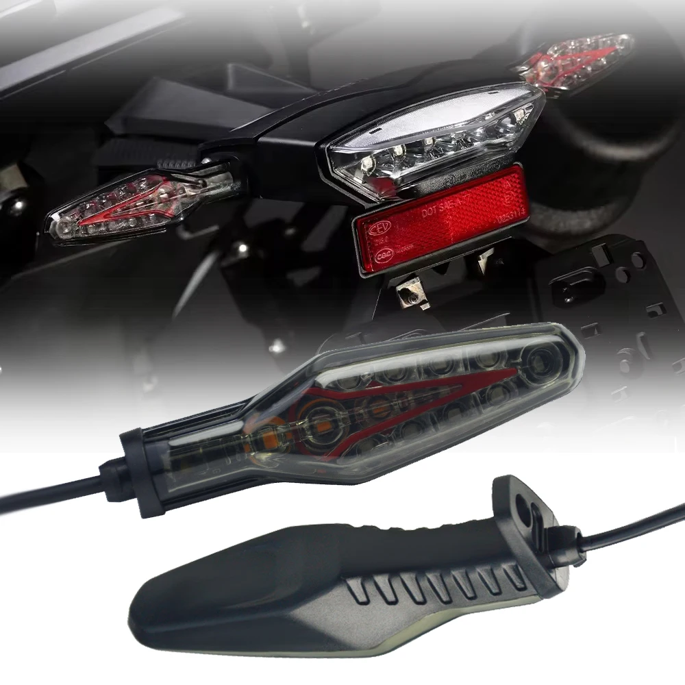 Motorcycle LED Turn Signal Rear Brake Tail Light Flashing Lamp For BMW R1250GS A