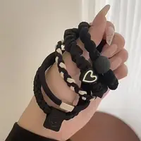 Резинки для волос сердечки 5 шт.