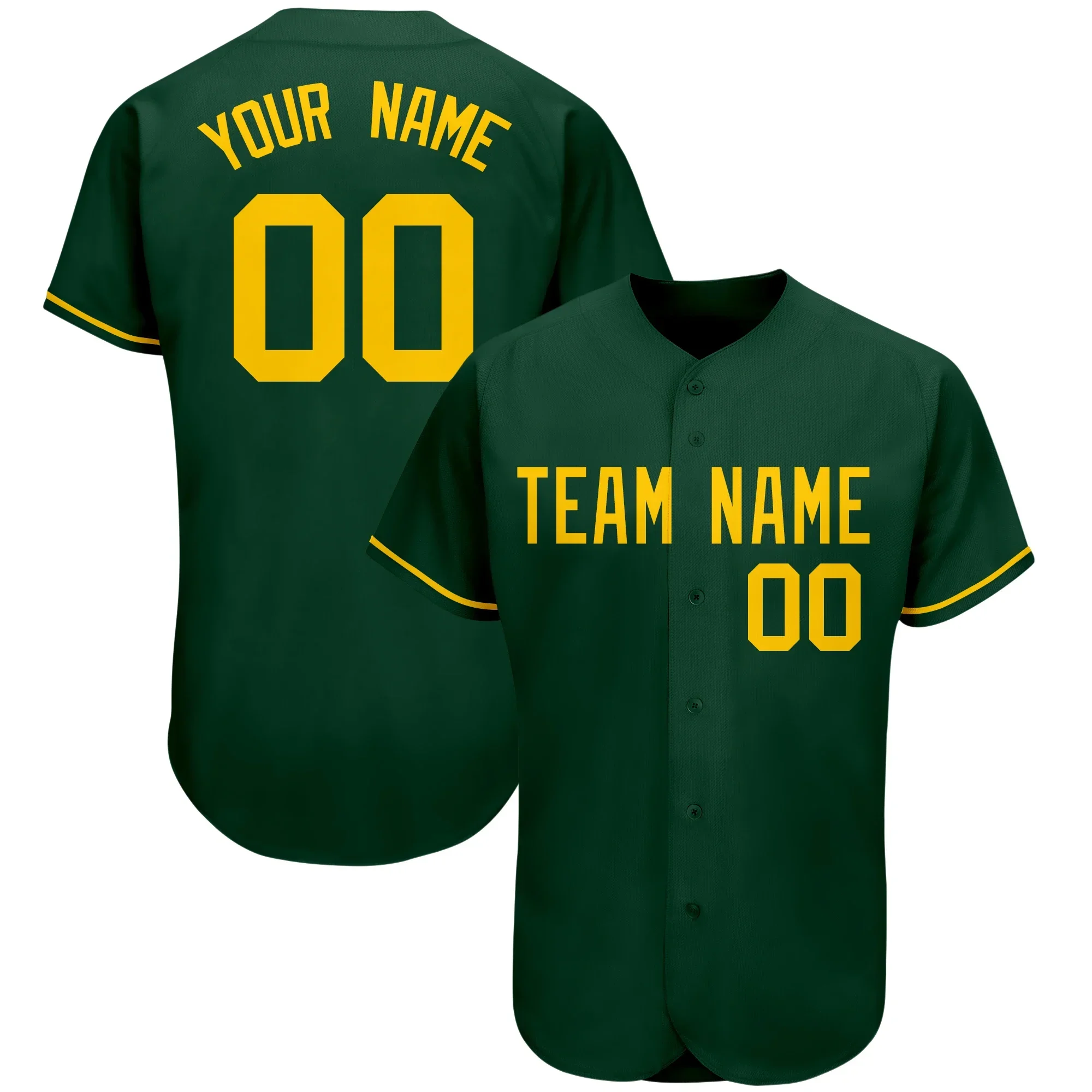 thumbnail image 1 of Camiseta de béisbol bordada personalizada barata para hombres/mujeres/jóvenes, diseño de camisetas de juego de softbol con cuello en V y nombre y número del equipo, 1 of 5