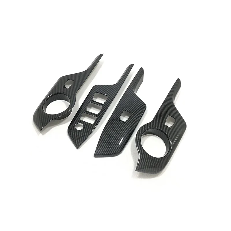 Abs Chrome Car Window Lifter Pannello Di Controllo Copertura Trim Accessori Adatti Per Toyota Chr 2016-2022